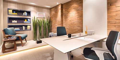 Decoração corporativa